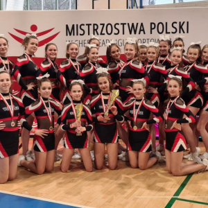  Martyna Gwizdała -Mistrzyni Polski w Cheerleadingu Sportowym