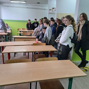 Uczniowie kl. 8 na Targach Edukacyjnych w Brzesku