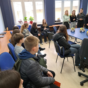 Uczniowie kl. 8 na Targach Edukacyjnych w Brzesku