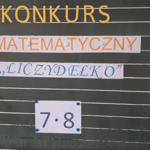  „Liczydełko” – Szkolny Konkurs Matematyczny 